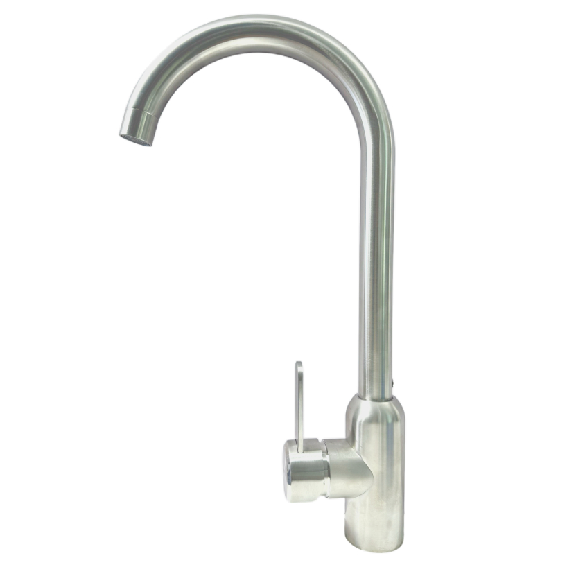 Rubinet lavamani rrotullues i krehur inox 360°