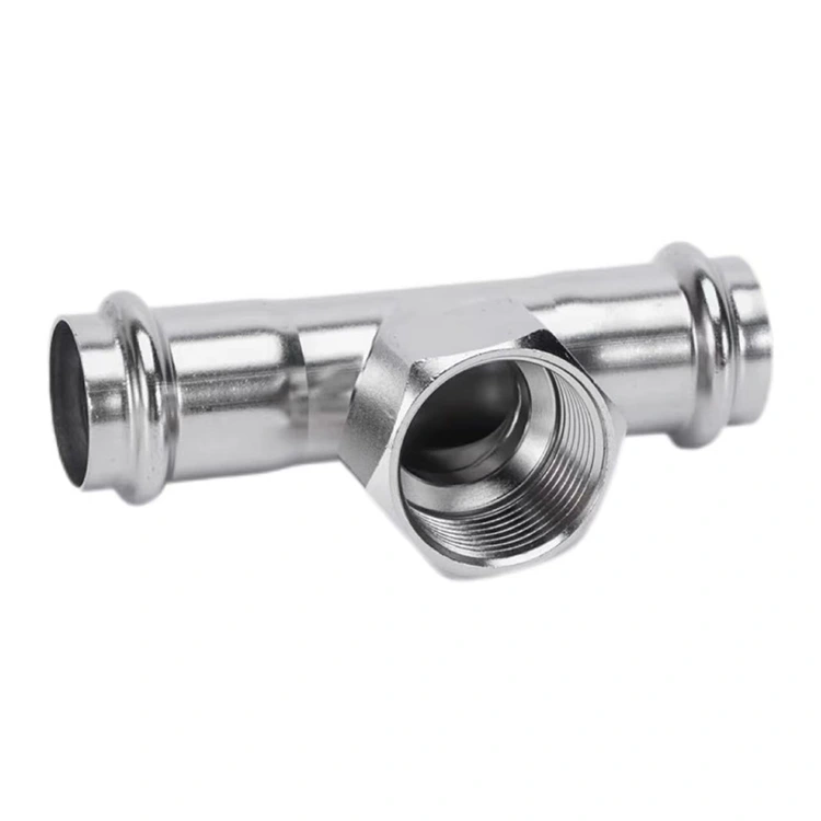 Tee me fileto femërore me shtypje të dyfishtë